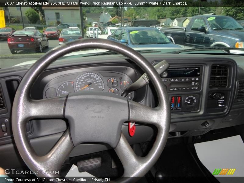 Summit White / Dark Charcoal 2007 Chevrolet Silverado 2500HD Classic Work Truck Regular Cab 4x4