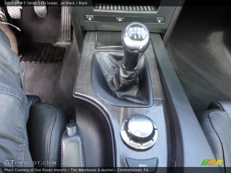Jet Black / Black 2004 BMW 5 Series 545i Sedan