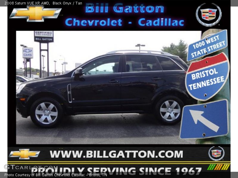 Black Onyx / Tan 2008 Saturn VUE XR AWD