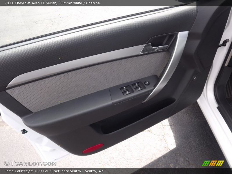 Summit White / Charcoal 2011 Chevrolet Aveo LT Sedan