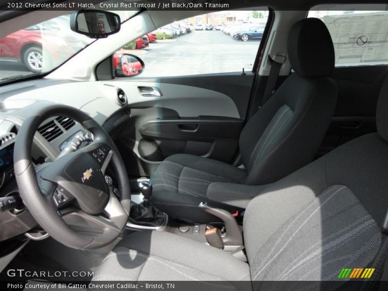 Crystal Red Tintcoat / Jet Black/Dark Titanium 2012 Chevrolet Sonic LT Hatch