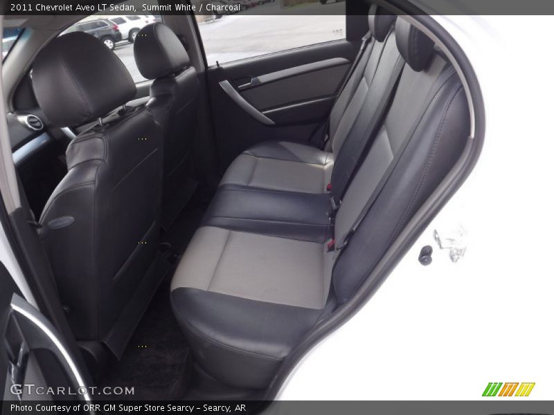 Summit White / Charcoal 2011 Chevrolet Aveo LT Sedan