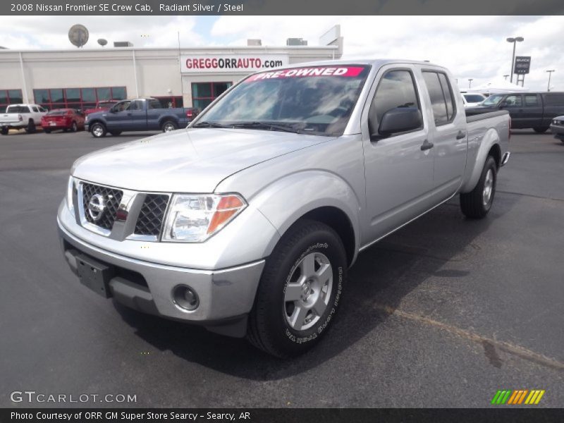 Radiant Silver / Steel 2008 Nissan Frontier SE Crew Cab
