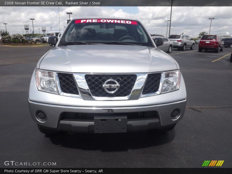 Radiant Silver / Steel 2008 Nissan Frontier SE Crew Cab