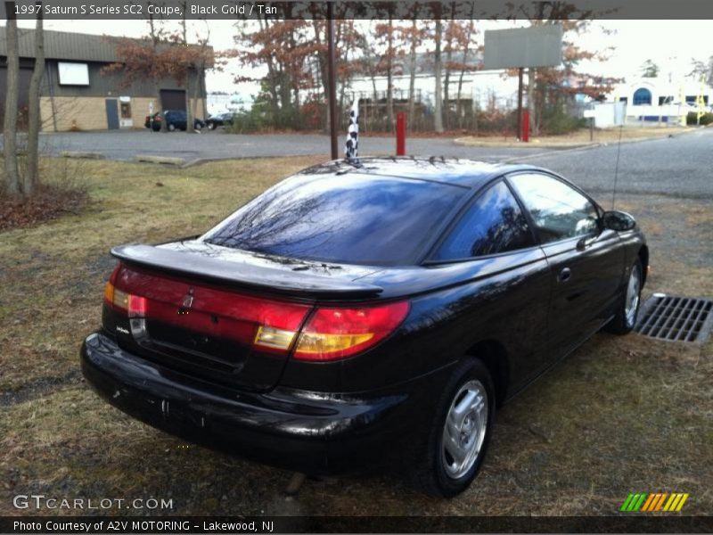 Black Gold / Tan 1997 Saturn S Series SC2 Coupe