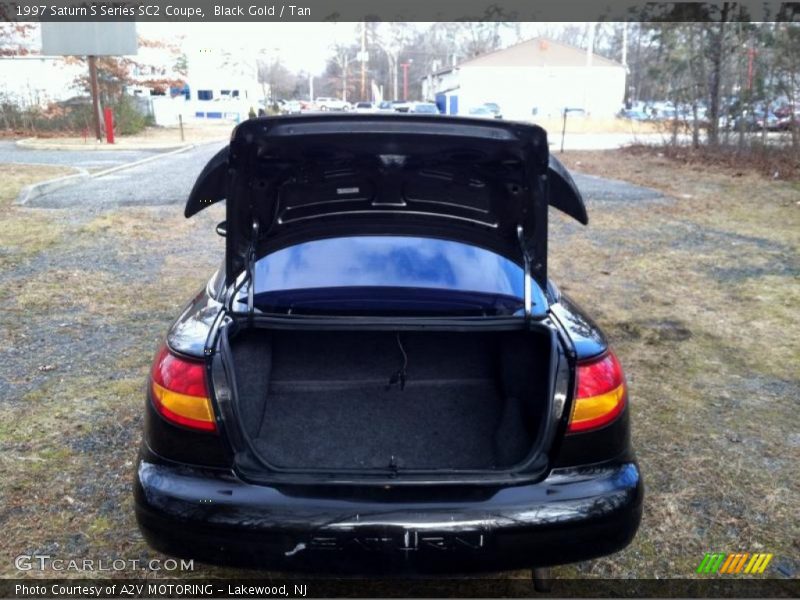 Black Gold / Tan 1997 Saturn S Series SC2 Coupe