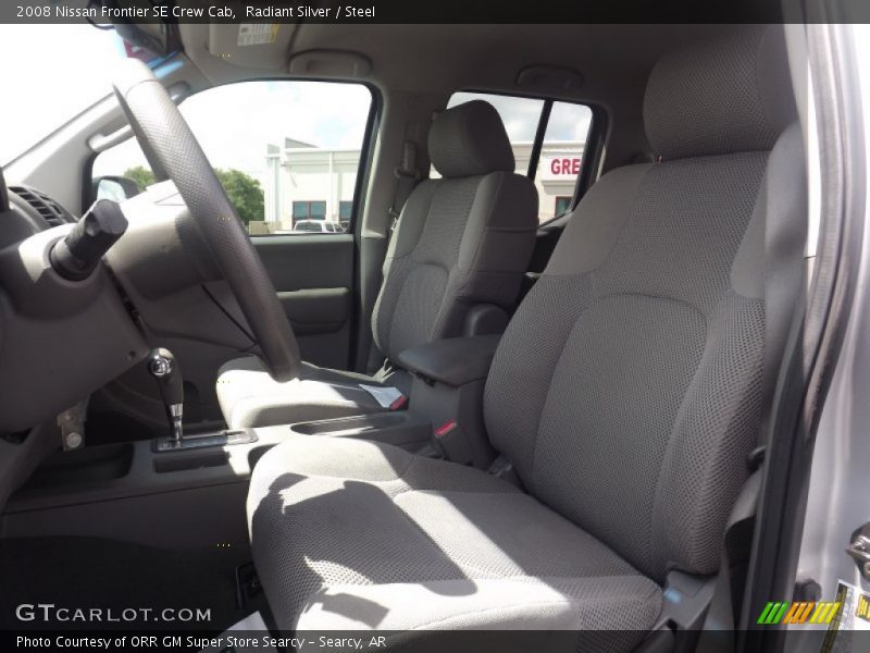 Radiant Silver / Steel 2008 Nissan Frontier SE Crew Cab