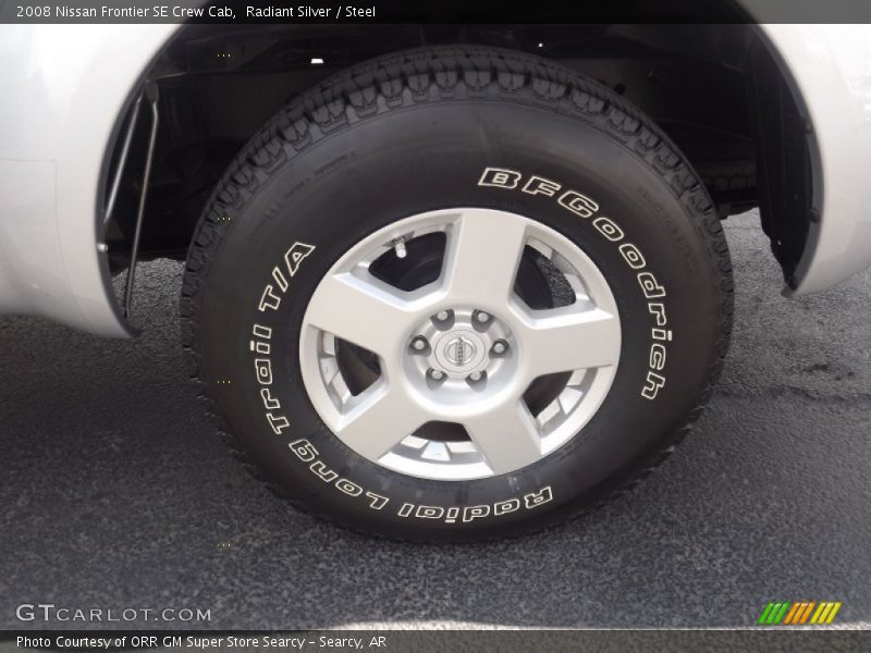 Radiant Silver / Steel 2008 Nissan Frontier SE Crew Cab