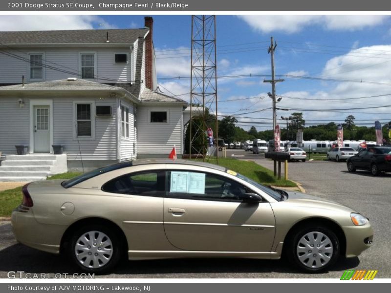  2001 Stratus SE Coupe Champagne Pearl