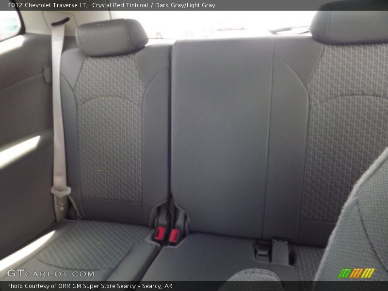 Crystal Red Tintcoat / Dark Gray/Light Gray 2012 Chevrolet Traverse LT