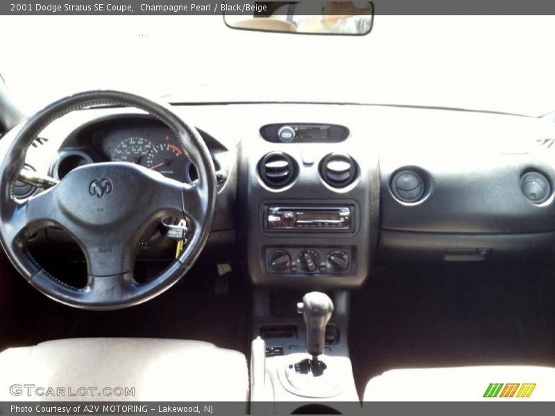 Dashboard of 2001 Stratus SE Coupe