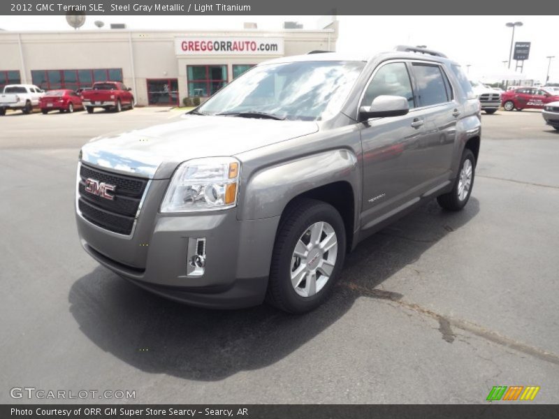 Steel Gray Metallic / Light Titanium 2012 GMC Terrain SLE