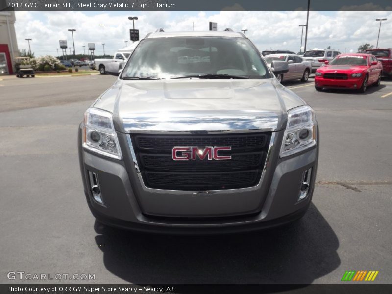 Steel Gray Metallic / Light Titanium 2012 GMC Terrain SLE