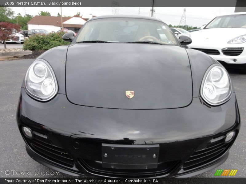 Black / Sand Beige 2009 Porsche Cayman
