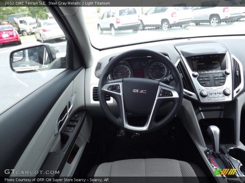 Steel Gray Metallic / Light Titanium 2012 GMC Terrain SLE