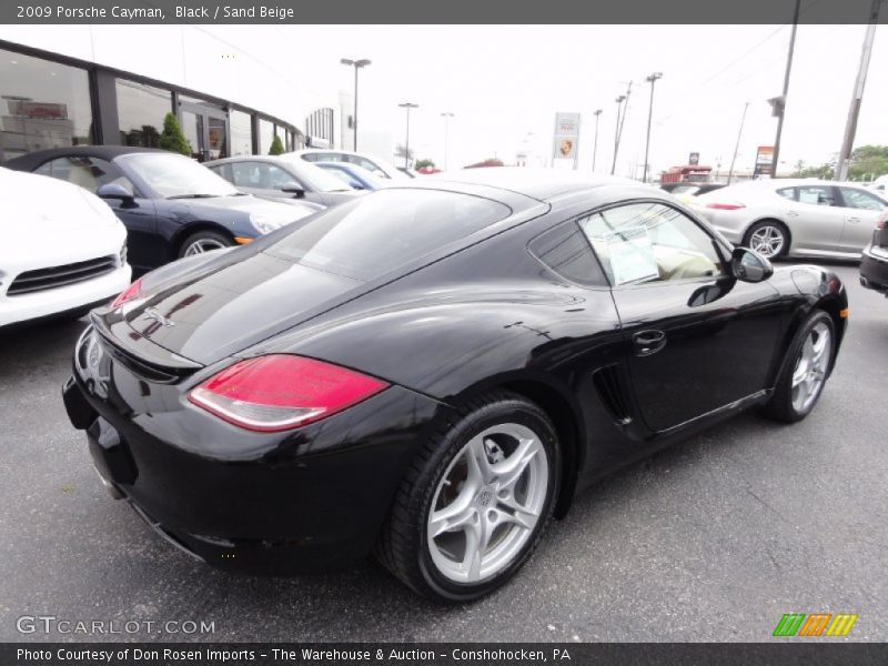 Black / Sand Beige 2009 Porsche Cayman