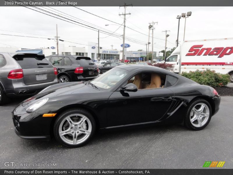 Black / Sand Beige 2009 Porsche Cayman
