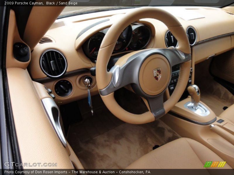  2009 Cayman  Sand Beige Interior