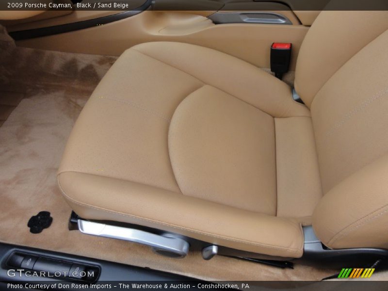 Black / Sand Beige 2009 Porsche Cayman