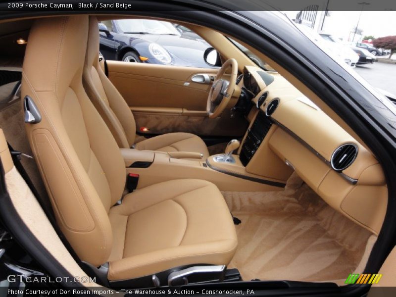  2009 Cayman  Sand Beige Interior