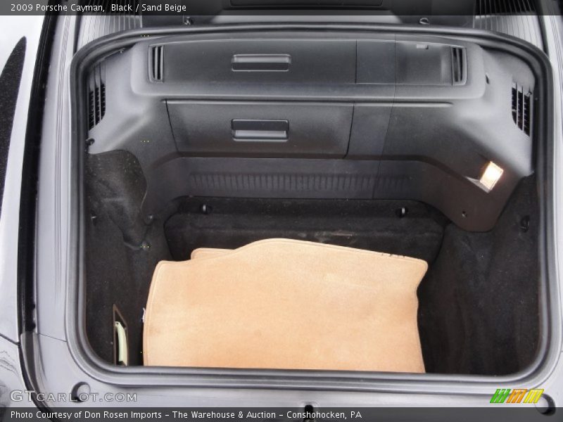  2009 Cayman  Trunk