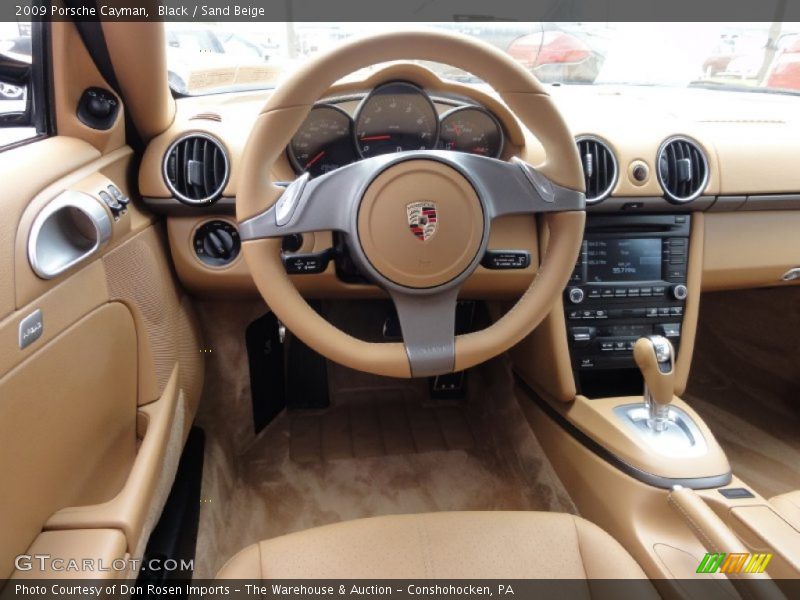 Dashboard of 2009 Cayman 