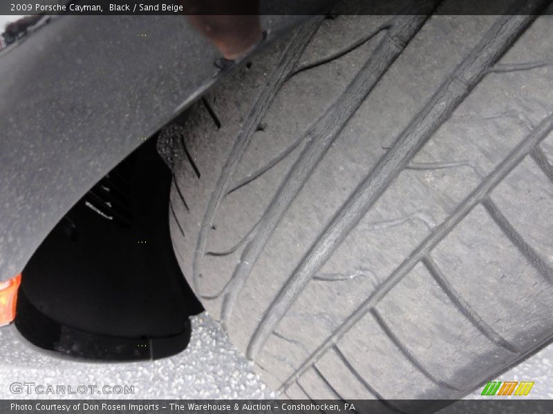 Black / Sand Beige 2009 Porsche Cayman