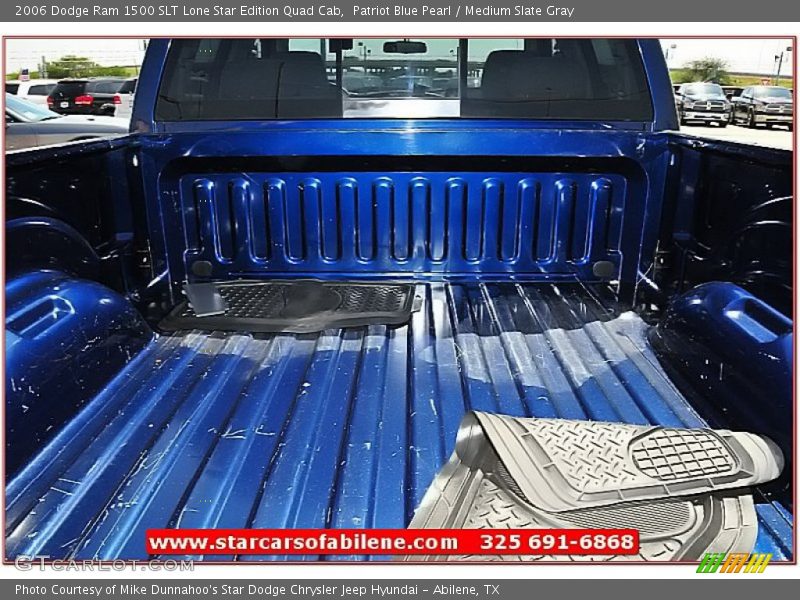 Patriot Blue Pearl / Medium Slate Gray 2006 Dodge Ram 1500 SLT Lone Star Edition Quad Cab