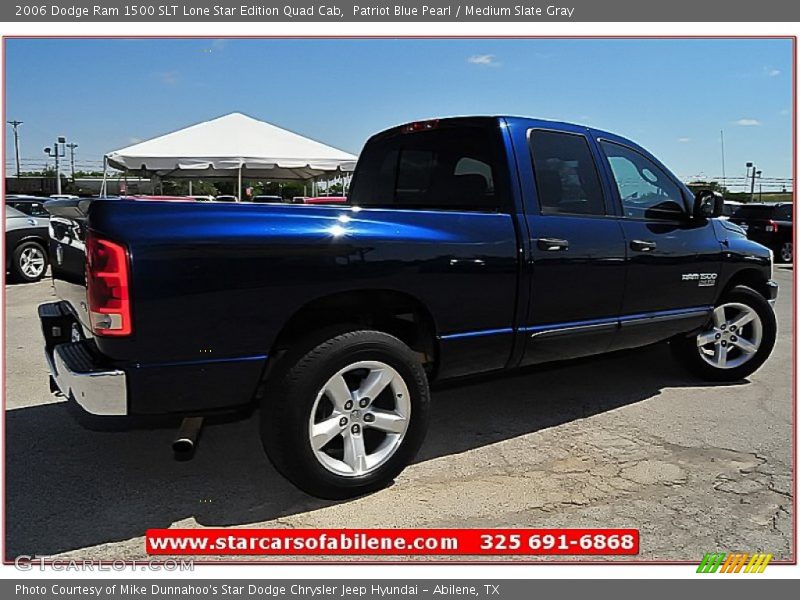 Patriot Blue Pearl / Medium Slate Gray 2006 Dodge Ram 1500 SLT Lone Star Edition Quad Cab