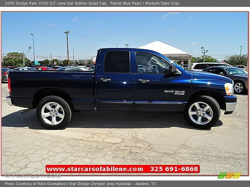 Patriot Blue Pearl / Medium Slate Gray 2006 Dodge Ram 1500 SLT Lone Star Edition Quad Cab