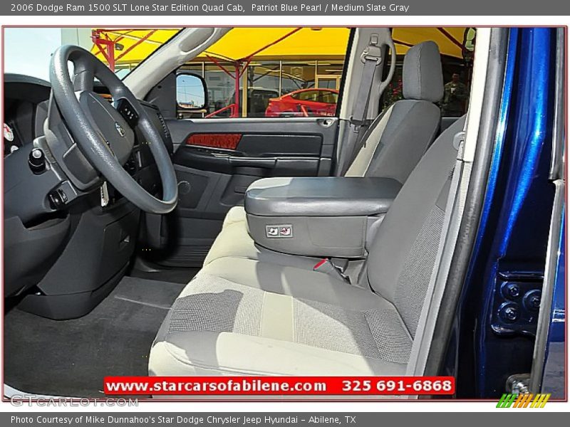 Patriot Blue Pearl / Medium Slate Gray 2006 Dodge Ram 1500 SLT Lone Star Edition Quad Cab