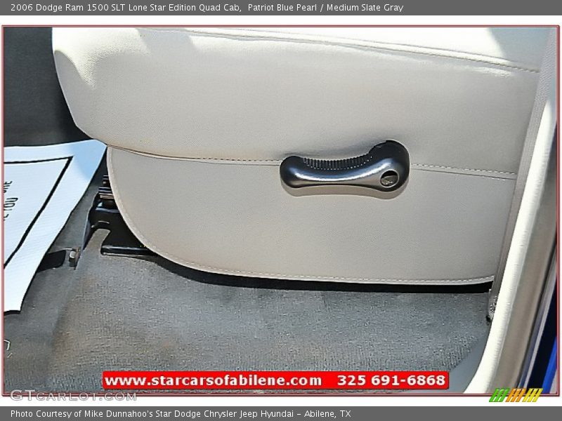 Patriot Blue Pearl / Medium Slate Gray 2006 Dodge Ram 1500 SLT Lone Star Edition Quad Cab