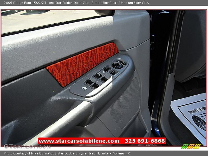 Patriot Blue Pearl / Medium Slate Gray 2006 Dodge Ram 1500 SLT Lone Star Edition Quad Cab