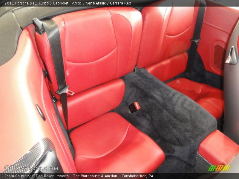  2011 911 Turbo S Cabriolet Carrera Red Interior