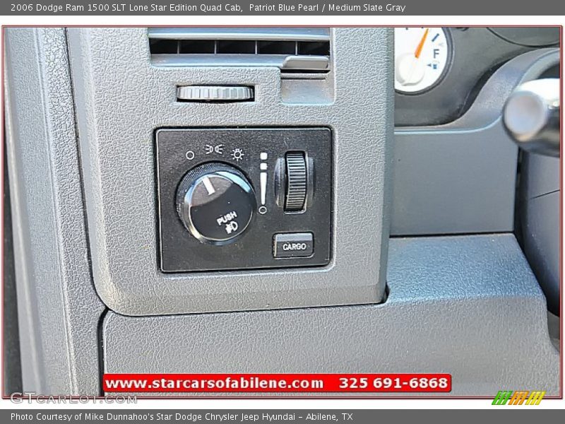 Patriot Blue Pearl / Medium Slate Gray 2006 Dodge Ram 1500 SLT Lone Star Edition Quad Cab
