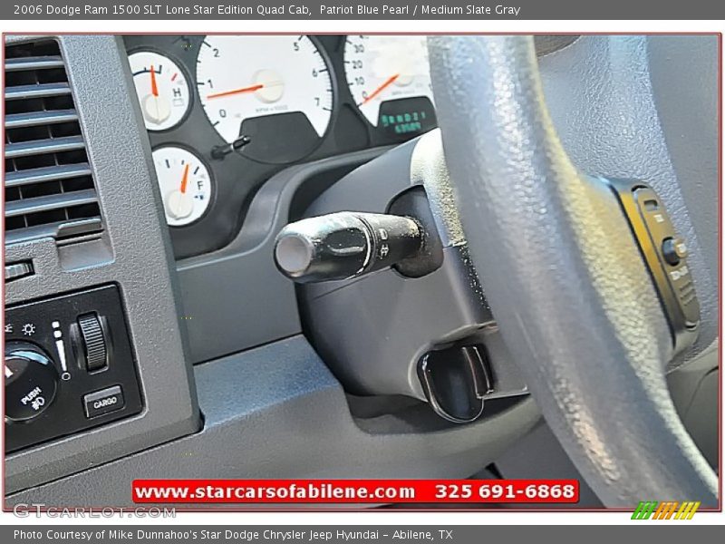 Patriot Blue Pearl / Medium Slate Gray 2006 Dodge Ram 1500 SLT Lone Star Edition Quad Cab
