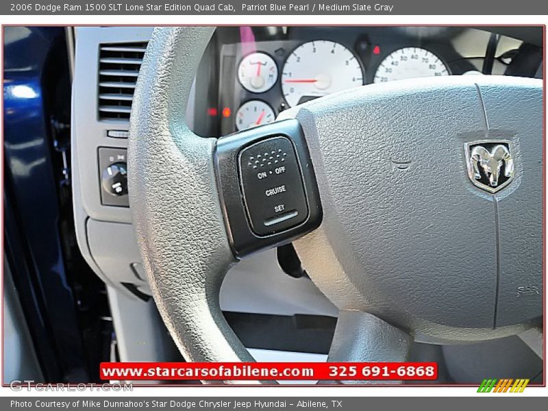 Patriot Blue Pearl / Medium Slate Gray 2006 Dodge Ram 1500 SLT Lone Star Edition Quad Cab