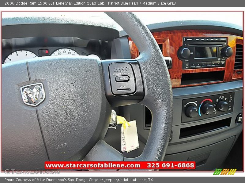 Patriot Blue Pearl / Medium Slate Gray 2006 Dodge Ram 1500 SLT Lone Star Edition Quad Cab