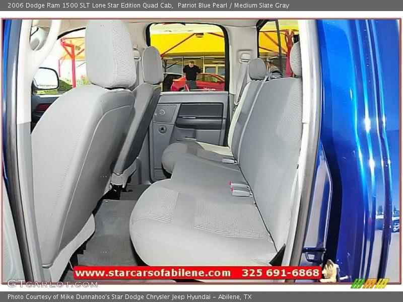 Patriot Blue Pearl / Medium Slate Gray 2006 Dodge Ram 1500 SLT Lone Star Edition Quad Cab