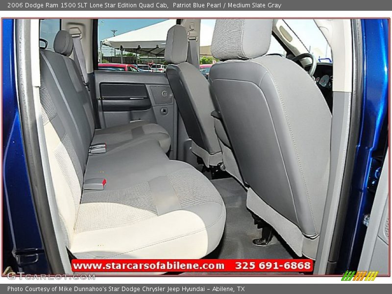 Patriot Blue Pearl / Medium Slate Gray 2006 Dodge Ram 1500 SLT Lone Star Edition Quad Cab