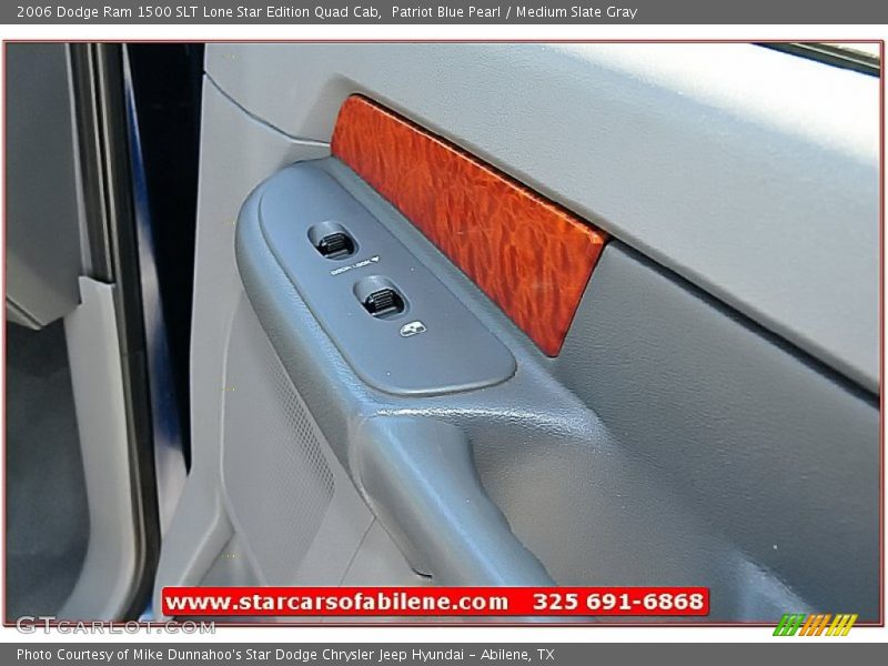 Patriot Blue Pearl / Medium Slate Gray 2006 Dodge Ram 1500 SLT Lone Star Edition Quad Cab