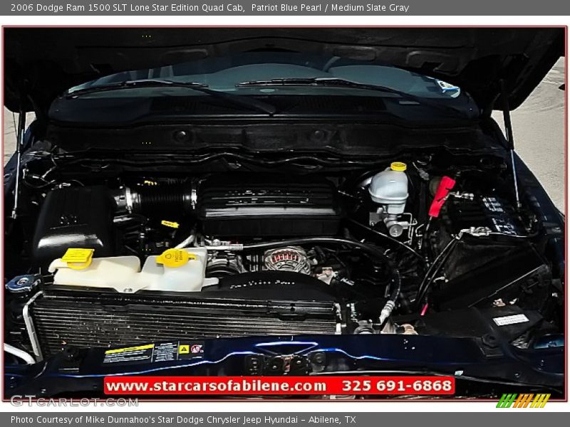 Patriot Blue Pearl / Medium Slate Gray 2006 Dodge Ram 1500 SLT Lone Star Edition Quad Cab