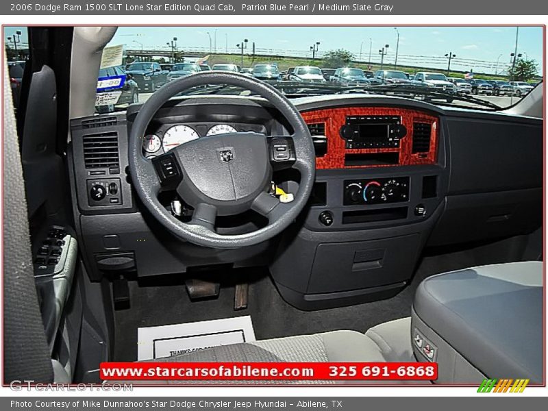 Patriot Blue Pearl / Medium Slate Gray 2006 Dodge Ram 1500 SLT Lone Star Edition Quad Cab