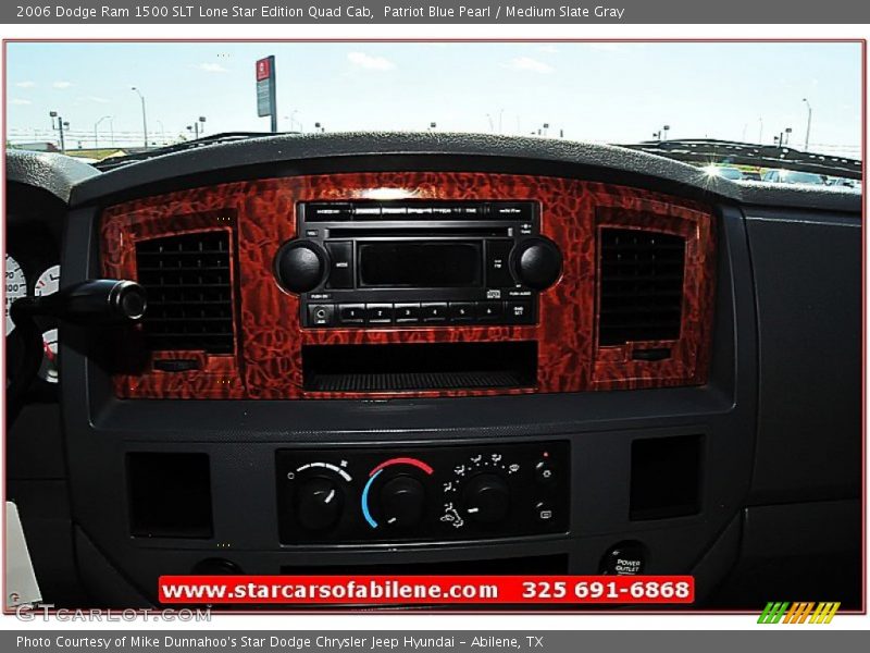 Patriot Blue Pearl / Medium Slate Gray 2006 Dodge Ram 1500 SLT Lone Star Edition Quad Cab