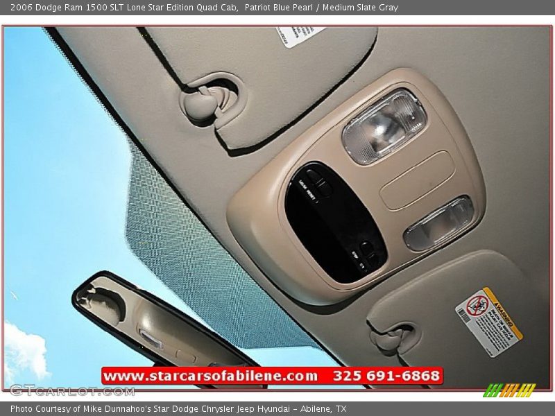 Patriot Blue Pearl / Medium Slate Gray 2006 Dodge Ram 1500 SLT Lone Star Edition Quad Cab