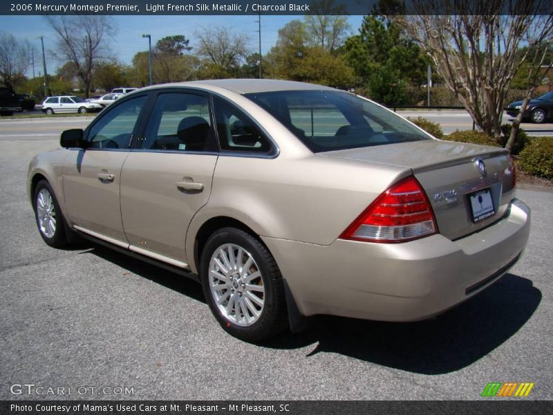 Light French Silk Metallic / Charcoal Black 2006 Mercury Montego Premier