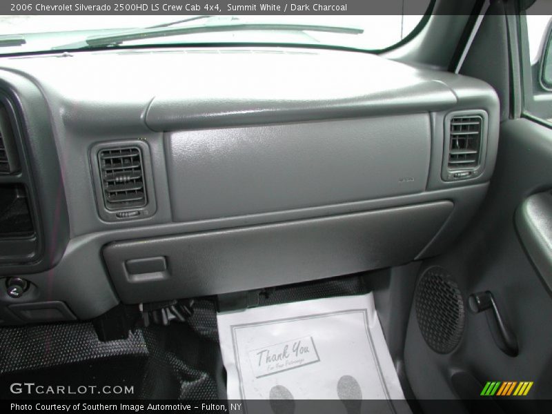 Summit White / Dark Charcoal 2006 Chevrolet Silverado 2500HD LS Crew Cab 4x4