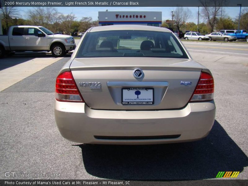 Light French Silk Metallic / Charcoal Black 2006 Mercury Montego Premier