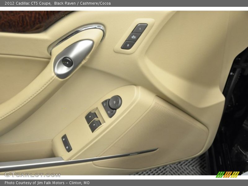 Black Raven / Cashmere/Cocoa 2012 Cadillac CTS Coupe