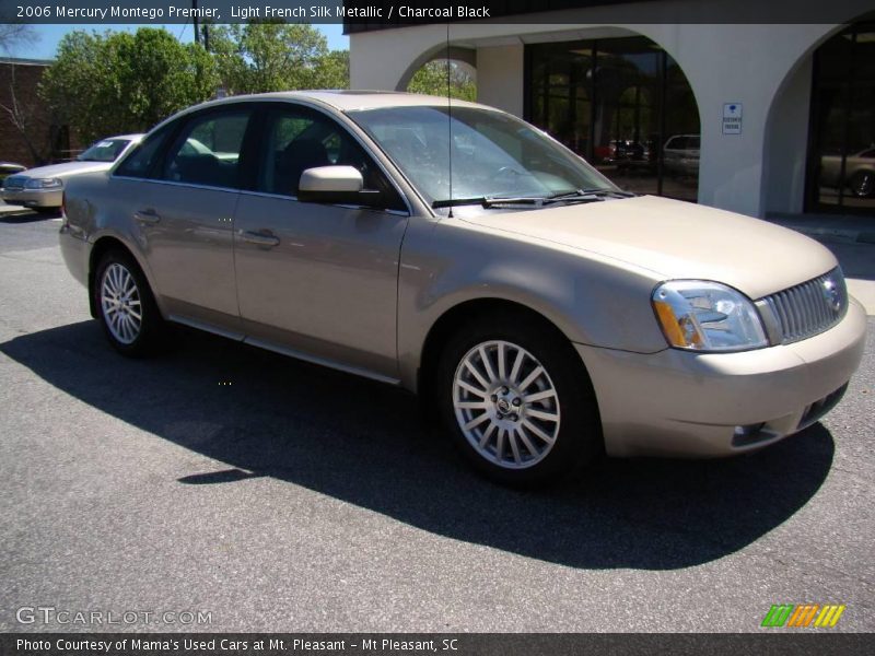 Light French Silk Metallic / Charcoal Black 2006 Mercury Montego Premier